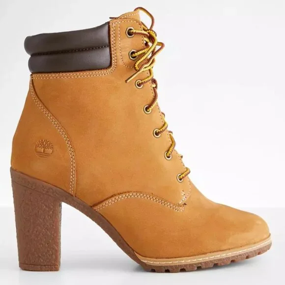 Timberland Tillston Leather Heeled Boot - Picture 1 of 8